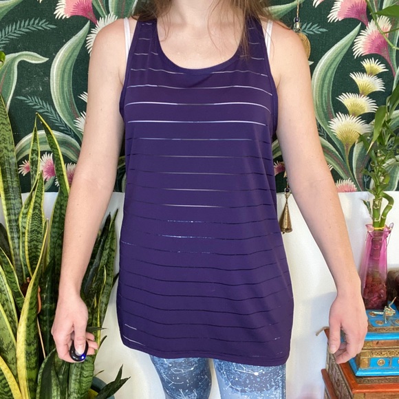 Purple Activewear Tank - Picture 5 of 7